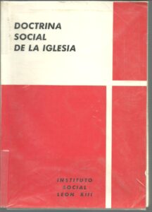 Portada DOCTRINA SOCIAL DE LA IGLESIA - VVAA - INSTITUTO SOCIAL LEON XIII