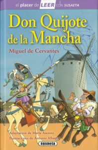 Portada DON QUIJOTE DE LA MANCHA - CERVANTES, MIGUEL DE - SUSAETA