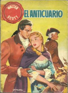 Portada EL ANTICUARIO - WALTER SCOTT - TORAY