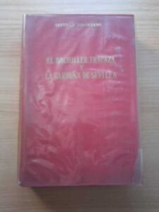 Portada EL BACHILLER TRAPAZA Y LA GARDUÑA DE SEVILLA - CASTILLO SOLORZANO - ALONSO