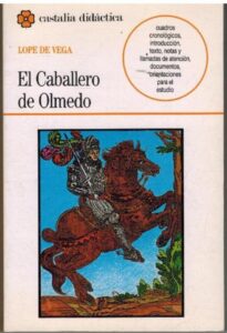 Portada EL CABALLERO DEL TERROR - LOPE DE VEGA - CASTALIA