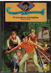 Portada EL CASO DE LOS CHANTAJISTAS - TERRANCE DICKS - UNICORNIO