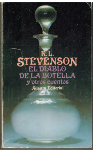 Portada EL DIABLO DE LA BOTELLA Y OTROS CUENTOS - R L STEVENSON - ALIANZA
