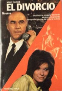 Portada EL DIVORCIO - MARC CADIOT - MARTINEZ ROCA