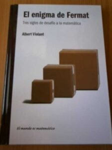 Portada EL ENIGMA DE FERMAT - ALBERT VIOLANT - RBA