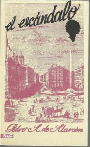 Portada EL ESCANDALO - PEDRO ANTONIO DE ALARCON - MAGISTERIO ESPAÑOL