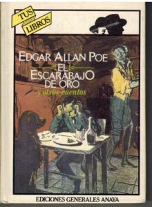Portada EL ESCARABAJO DE ORO - EDGAR  ALAN POE - ANAYA