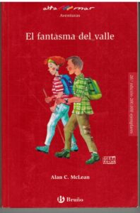 Portada EL FANTASMA DEL VALLE - ALAN C MCLEAN - BRUÑO