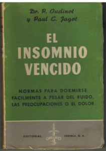 Portada EL INSOMNIO VENCIDO - P OUDINOT / PAUL C JAGOT - IBERIA
