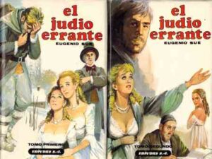 Portada EL JUDIO ERRANTE. TOMO I  II - EUGENIO SUE - EDITORS
