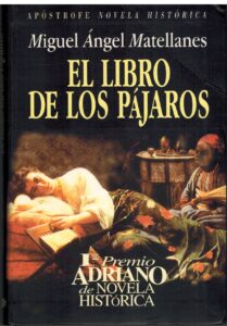 Portada EL LIBRO DE LOS PAJAROS - MIGUEL ANGEL MATELLANES - APOSTROFE