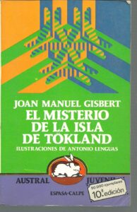 Portada EL MISTERIO DE LA ISLA TOKLAND - JOAN MANUEL GISBERT - AUSTRAL JUVENIL