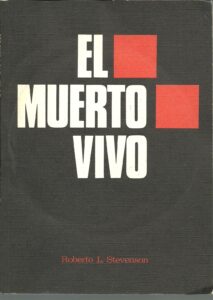 Portada EL MUERTO VIVO - ROBERTO L.STEVENSON - RODEGAR