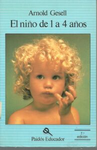 Portada EL NIÑO DE 1 A 4 AÑOS - ARNOLD GESEL - PAIDOS EDUCADOR