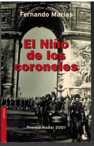 Portada EL NIÑO DE LOS CORONELES - FERNANDO MARIAS - BOOKET
