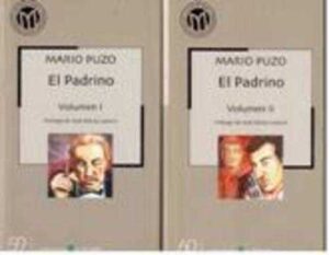 Portada EL PADRINO VOL.I Y VOL II - MARIO PUZO - BIBLIOTECA EL MUNDO