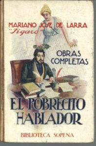 Portada EL POBRECITO HABLADOR - MARIANO JOSE DE LARRA -