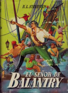 Portada EL SEÑOR BALANTRY - R L STEVENSON - MATEU