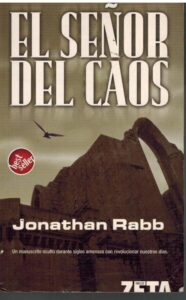 Portada EL SEÑOR DEL CAOS - JONATHAN RABB - GRUPO ZETA