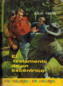Portada EL TESTAMENTO DE UN EXCENTRICO - JULIO VERNE - MATEU