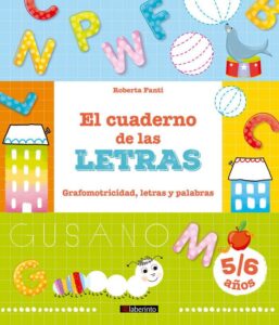 Portada EL CUADERNO DE LAS LETRAS - ROBERTA FANTI - LABERINTO