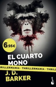 Portada EL CUARTO MONO - J. D. BARKER - BOOKET