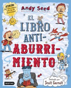 Portada EL LIBRO ANTIABURRIMIENTO - ANDY SEED - CIRCULO DE LECTORES