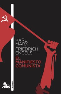 Portada EL MANIFIESTO COMUNISTA - KARL MARX - PENINSULA