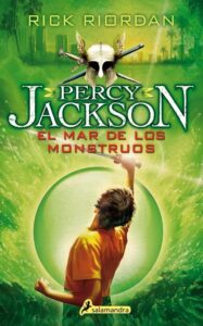 Portada EL MAR DE LOS MONSTRUOS (PERCY JACKSON Y LOS DIOSES DEL OLIMPO 2) - RICK RIORDAN - SALAMANDRA