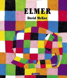 Portada ELMER (ELMER. ÁLBUM ILUSTRADO) - DAVID MCKEE - BEASCOA