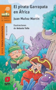 Portada EL PIRATA GARRAPATA EN -FRICA - MU OZ MART N, JUAN - CIRCULO DE LECTORES