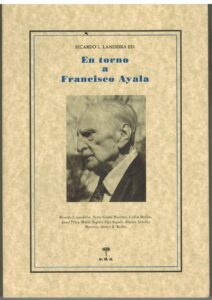 Portada EN TORNO A FRANCISCO AYALA - RICARDO L LANDEIRA  - EDA