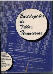 Portada ENCICLOPEDIA DE TABLAS FINANCIERAS CON AMPLIAS EXPLICACIONES REGLAS EJEMPLOS - BUROTEL S A - BUROTEL