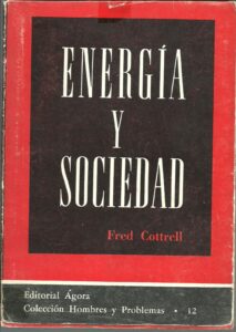 Portada ENERGIA Y SOCIEDAD - FRED COTTRELL - AGORA