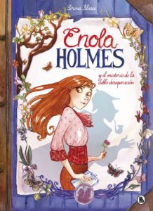 Portada ENOLA HOLMES Y EL MISTERIO DE LA DOBLE DESAPARICIÓN - NANCY SPRINGER / SERENA BLASCO - BRUGUERA