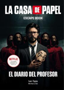 Portada ESCAPE BOOK LA CASA DE PAPEL - IVAN TAPIA - LUNWERG