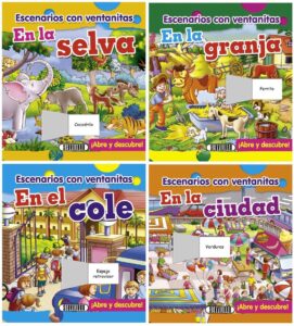 Portada ESCENARIOS CON VENTANITAS - 4 TITS. R: 228 -  -