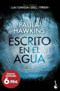Portada ESCRITO EN EL AGUA. BOOKET - PAULA HAWKINS - CIRCULO DE LECTORES