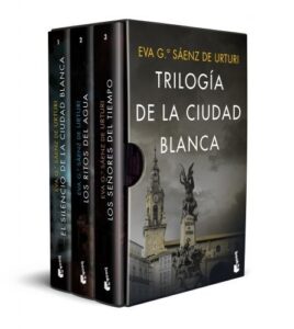Portada ESTUCHE TRILOGÍA DE LA CIUDAD BLANCA - EVA GARCÍA SÁENZ DE URTURI - BOOKET