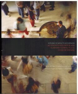 Portada ESTUDIO DE IMPACTO ECONOMICO DEL CONJUNTO MONUMENTAL DE LA ALHAMBRA Y GENERALIFE EN LA CIUDAD DE GRANADA - MARIA DEL MAR VILLAFRANCA JIMENEZ / VICTORIA EUGENIA CHAMORRO MARTINEZ - JUNTA DE ANDALUCIA