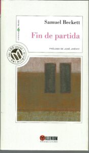 Portada FIN DE PARTIDA - SAMUEL BECKETT - MILLENIUM EL MUNDO