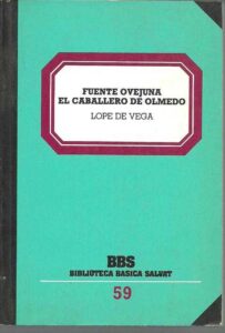 Portada FUENTE OVEJUNA. EL CABALLERO DE OLMEDO - LOPE DE VEGA - SALVAT