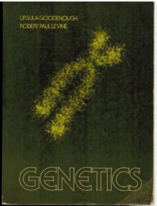 Portada GENETICS - URSULA GOODENOUGH / ROBERT PAUL LEVINE - HOLT RINEHART WINSTON