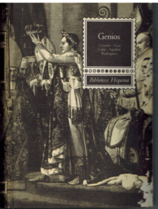 Portada GENIOS (CERVANTES - GOYA - COLON - NAPOLEON - WASHINGTON) - - - RAMON SOPENA