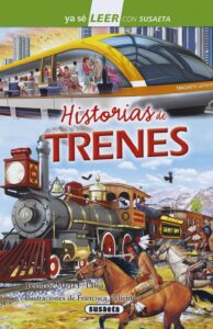 Portada HISTORIAS DE TRENES - MARTA F. LAINA - SUSAETA