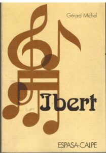 Portada IBERT - GERARD MICHEL - ESPASA CALPE