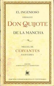 Portada INGENIOSO HIDALGO D.QUIJOTE.AUST - CERVANTES - ESPASA CALPE