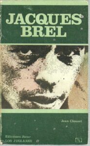 Portada JACQUES BREL - JEAN CLOUZET - JUCAR