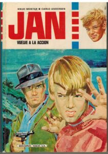 Portada JAN. VUELVE A LA ACCION - KNUD MEISTER / CARLO ANDERSE - TORAY