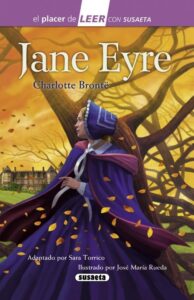 Portada JANE EYRE - CHARLOTTE BRONTË - SUSAETA